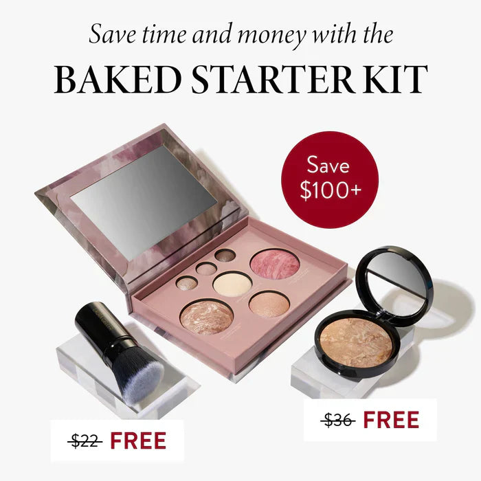 Final 3 Hours: 60% OFF🔥The Best Baked Face Palette Starter Kit (3PCS)🥐