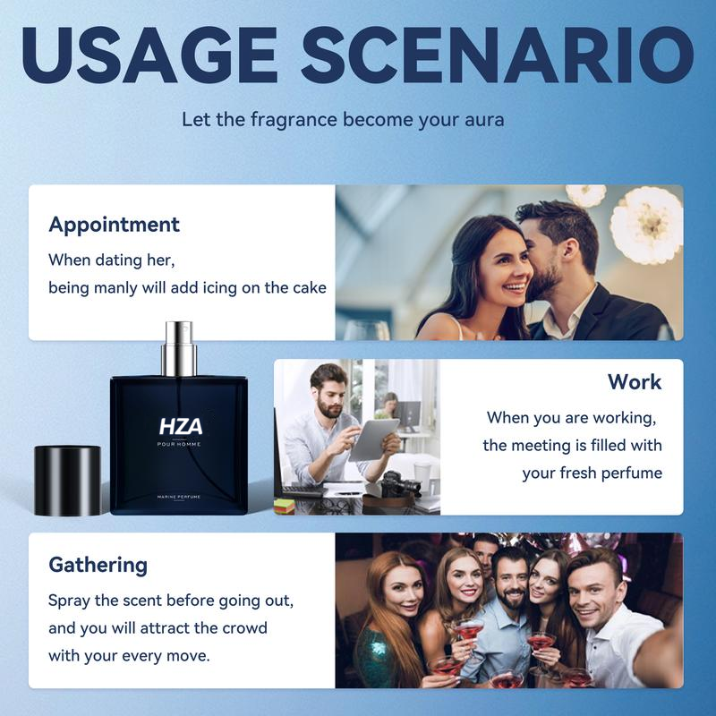 Buy 1 Get 1 Free🔥Gentlemen’s Fragrance Set with Marine Perfume & Club Gent’s Aroma
