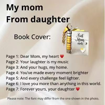 Final 3 Hours: 60%OFF🔥Book Necklace for Granddaughter