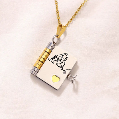 Final 3 Hours: 60%OFF🔥Book Necklace for Granddaughter
