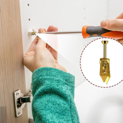 🔩QIAWI™-40PCS Self-Drilling Drywall Anchors and Screws Kit 🔥Final 3 Hours: 50%OFF