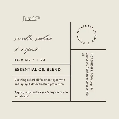 Juxek™ Essential Oil Eye Roller – Natural Under Eye Treatment for Puffiness, Dark Circles & Fine Lines 🔥BUY 1 Get 1 FREE