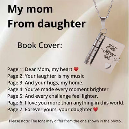 Final 3 Hours: 60%OFF🔥Book Necklace for Granddaughter