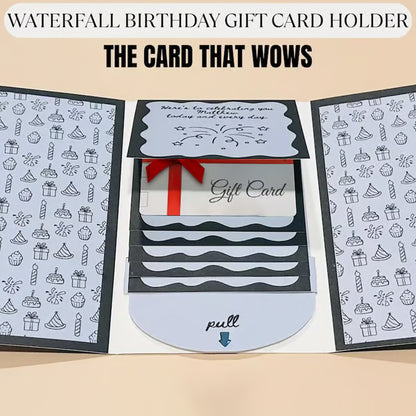 🔥Buy 1 Get 1 FREE❤️ -🎄 Christmas Gift Card Holder Book 🎅Handmade Holiday Surprise