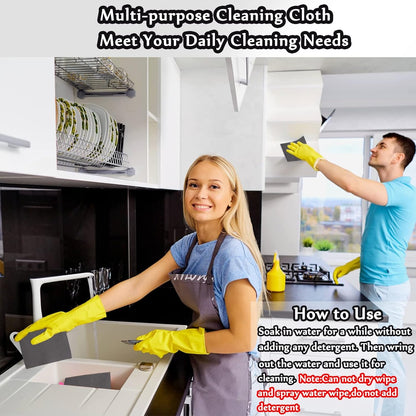 🔥10 Counts QIAWI Thickened Magic Cleaning Cloth 🔥Final 3 Hours: 70%OFF