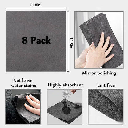 🔥10 Counts QIAWI Thickened Magic Cleaning Cloth 🔥Final 3 Hours: 70%OFF
