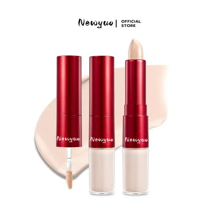 Newyuo Glide & Hide Blurring Concealer - For Lightweight Flawless Makeup, Contour, Coverage Cosmetic Foundation