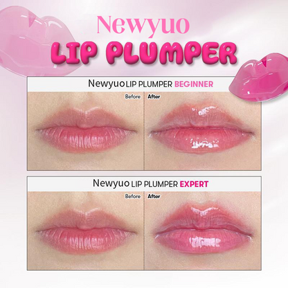 Newyuo Lip Plumper Gloss - Lips That Make You Want to Kiss More 🔥Final 3 Hours: 64%OFF
