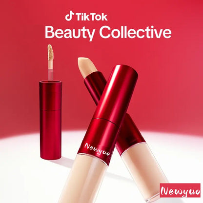 Newyuo Glide & Hide Blurring Concealer - For Lightweight Flawless Makeup, Contour, Coverage Cosmetic Foundation