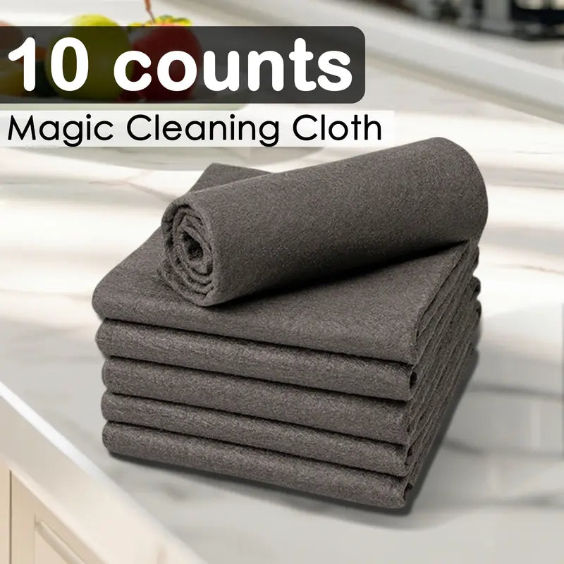 🔥10 Counts QIAWI Thickened Magic Cleaning Cloth 🔥Final 3 Hours: 70%OFF
