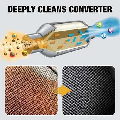 🔥Hot Sale – Buy 1, Get 1 Free 🚗✨QIAWI Catalytic Converter Cleaner for Cars – For Better Engine Performance